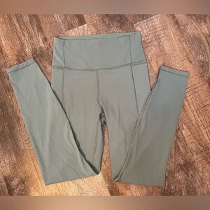 CALIA Women's Inspire High Rise 7/8 Legging Blue Size Medium